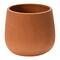 Hello Honey® 6" Terracotta Finish Stoneware Flower Pot